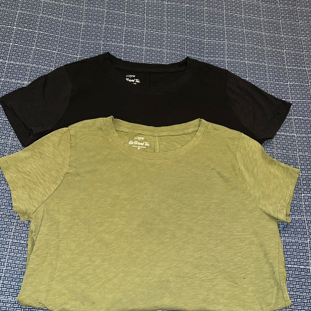 J. Crew Girlfriend Tee Bundle of 2